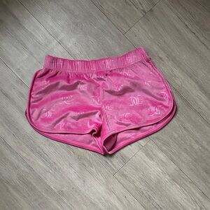 Juicy Couture Pink Velour Athletic Shorts